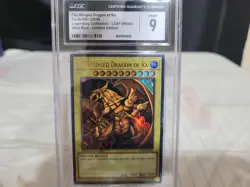 CGC 9 (MINT) - The Winged Dragon of Ra LC01-EN003 ULTRA RARE - Image 1
