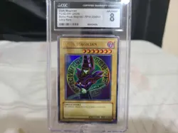 CGC 8 (NM/MINT)Dark Magician RP01-EN003 Retro Pack (2020 Date Reprint) Unlimited - Image 1