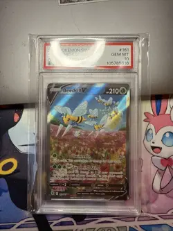 PSA 10 GEM MINT Beedrill V 161/189 Astral Radiance Alt Art Holo Pokemon Card - Image 1