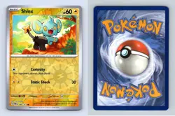 Shinx #66/167 SV Twilight Masquerade 2024 Pokemon Reverse Holo Common TCG Card - Image 1