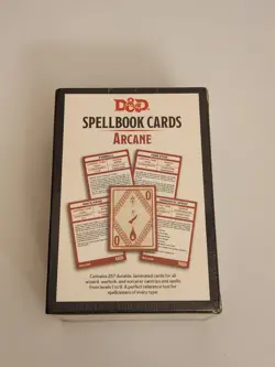 D&D Spellbook Cards: Arcane Deck (257 Cards) Factory Sealed Dungeons & Dragons - Image 2