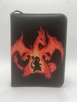 Pokemon Trading Card Binder Holder 50 Page TCG 400- Charizard Venusaur Starter - Image 1