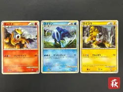 Entei Suicune Raikou 059/L-P 060/L-P 061/L-P Promo 3 set Pokemon card Japanese - Image 1
