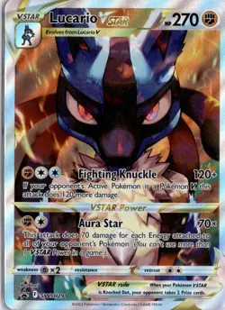 Lucario VSTAR Promo SWSH: Sword & Shield Promo Cards SWSH291 NM - Image 1