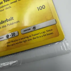 Brand New & Sealed Pokemon Card Ash's Pikachu SM108 TCG The Movie I Choose You - Image 3