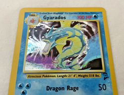 1x Gyarados 7/130 Base Set 2 2000 Holo Rare Pokemon Card LP/NM - Image 2