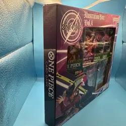One Piece Card Game Illustration Box Vol 4. (4 Boosters / New Factory Sealed) - Image 3