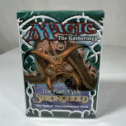 (NEW) Vtg Magic the Gathering The Rath Cycle Stronghold The Spikes Deck SEALED - Image 1