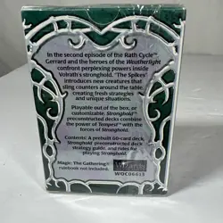 (NEW) Vtg Magic the Gathering The Rath Cycle Stronghold The Spikes Deck SEALED - Image 2