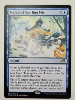 MTG March of Swirling Mist Kamigawa: Neon Dynasty 061/302 Regular Rare - Image 2