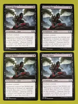 Eternal Thirst x4 Magic 2015 Core Set M15 4x Playset Magic the Gathering MTG - Image 1