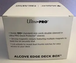 Ultra Pro MTG Final Fantasy Cloud, Planet’s Champion Alcove Edge Deck Box (New) - Image 3