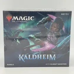 Magic the Gathering Kaldheim Bundle with 10 Draft Boosters Sealed NIB WOTC 2021 - Image 1