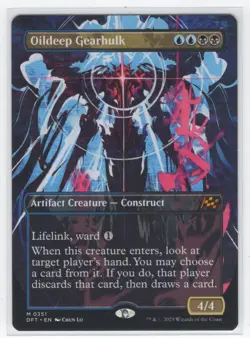 #351 2025 Aetherdrift Oildeep Gearhulk Mythic - Image 1