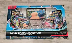 Pokemon Snorlax Ex & Blissey Ex Special Collection Box **NEW and SEALED** - Image 1