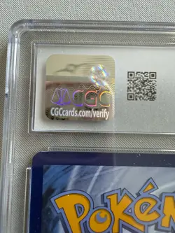 CGC 10 GEM MINT Toxtricity ex Illustration Contest 2024 Black Star Promo Pokemon - Image 3