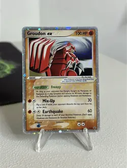 2006 Pokemon Groudon ex Holo #038 EX Collector’s Tin Black Star Promo - Image 1