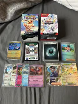 Pokemon TCG Prismatic Evolutions Booster Bundle *OPEN* With Hits - Image 1