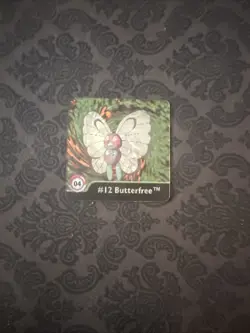 Pokemon 1999 Caterpie/Metapod/Butterfree Artbox Action Flipz Series #4 - Image 1