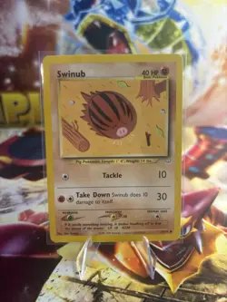 Pokemon TCG Swinub Neo Revelation 57/64 Regular Unlimited Common D2 - Image 1