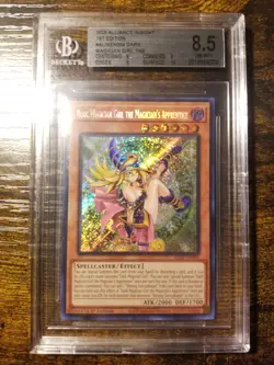 Yu-Gi-Oh! Dark Magician Girl the Magician's Apprentice EN004 BGS 8.5+ NM-MT+ PSA - Image 2