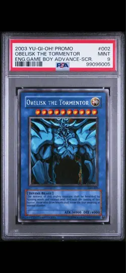 PSA 10, 9 Yu-Gi-Oh! 2003 Slifer GBI-001 Obelisk GBI-002 Ra GBI-003 English Set - Image 3