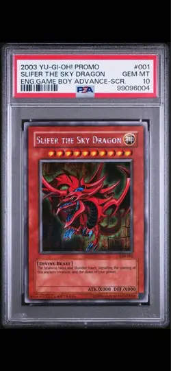 PSA 10, 9 Yu-Gi-Oh! 2003 Slifer GBI-001 Obelisk GBI-002 Ra GBI-003 English Set - Image 5