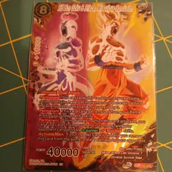 Dragon Ball Super Card Game SS Son Goku & Frieza, Miraculous Conclusion SCR Mint - Image 1