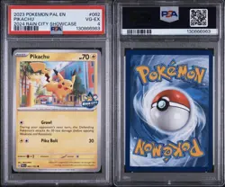 PSA 4 VG-EX Pikachu #62 -2024 Rain City Showcase Pokemon Promo Card - Image 3