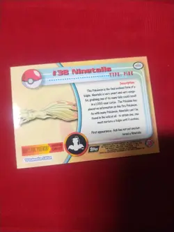 Ninetales #38 Topps 2000 Chrome Pokemon Card - EXCELLENT CONDITION! - Image 2