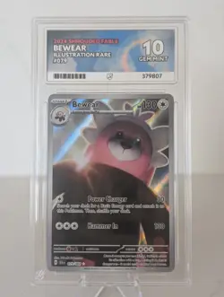 Pokemon TCG Bewear Card Shrouded Fable Series 079/064 Ace 10 All 10 sub grades - Image 1