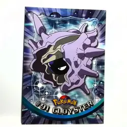 Cloyster #91 Vintage 2000 Pokemon Topps TV Trading Card NM - Image 1
