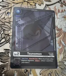 Digimon Card Game Tsunomon EX4-003 LM-06 Billion Bullet Limited Promo - Image 1