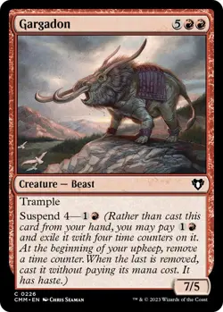 Gargadon 0226 - Regular - NM - Commander Masters MTG - Image 1