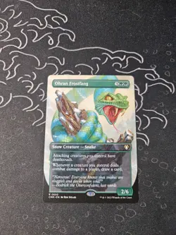 Ohran Frostfang (Borderless) Commander Masters Regular - Image 1