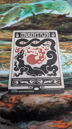 Mountain (0891) (Rainbow Foil) [Secret Lair Drop Series] Foil Near Mint 1x - Image 1