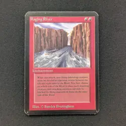 MTG \>> Raging River (GD) <<// Alpha - 341 Trading - Magic - Image 1