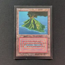MTG \>> Volcanic Island (LP) <<// International Edition - 341 Trading - Magic - Image 1