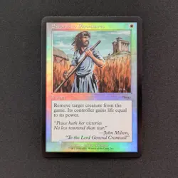 MTG \>> Swords to Plowshares (EX) <<// Friday Night Magic Promos - 341 Trading - Image 1