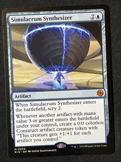 Simulacrum Synthesizer Outlaws of Thunder Junction: the Big Score Regular - Image 1