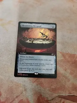 Thrumming Hivepool Extended Art Foil Edge Of Eternities MTG NM - Image 1