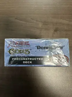 Magic The Gathering MTG SEALED Exodus Theme Deck Dominator Vintage wotc1998 - Image 5