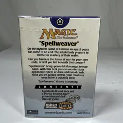 (NEW) 1998 🔥 Magic The Gathering Portal Second Age Spellweaver Deck SEALED - Image 2