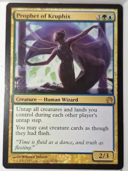 Prophet of Kruphix - Theros - Magic the Gathering MTG Nice! - Image 1
