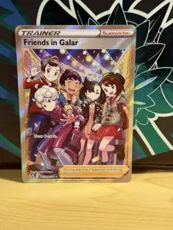Friends in Galar - TG23/TG30 - Pokemon Silver Tempest Trainer Gallery Card NM - Image 1