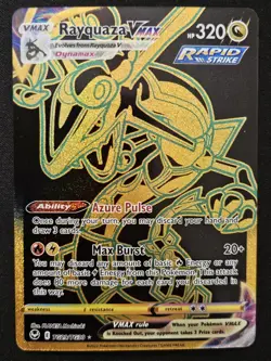 Rayquaza VMAX TG29/TG30 SWSH Silver Tempest Trainer Gallery Holo Rare Pokemon NM - Image 1