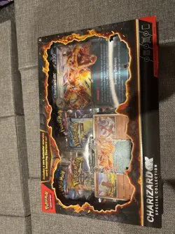 Pokemon TCG: Charizard ex Special Collection Box! New & Sealed! 5 Packs & More! - Image 2