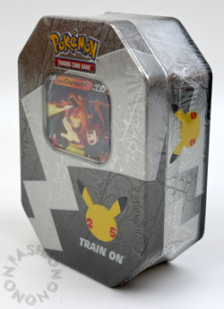 Pokemon TCG 25th Anniversary Celebrations Tin Pack ~ Lance's Charizard V Sealed 820650809880 - Image 3