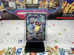 Pokemon TCG - Blastoise EX XY122 Black Star Promo Full Art XY Holo Rare (HP/DMG) - Image 1