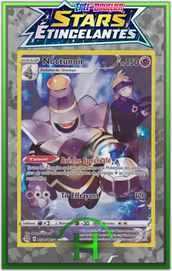 Noctunoir - EB09:Stars Etincelantes - TG06/TG30 - Carte Pokemon Francaise Neuve - Image 1